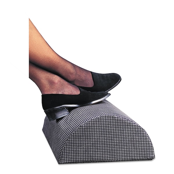 Half-Cylinder Padded Foot Cushion, 17-1/2w X 11-1/2d X 6-1/4h, Black